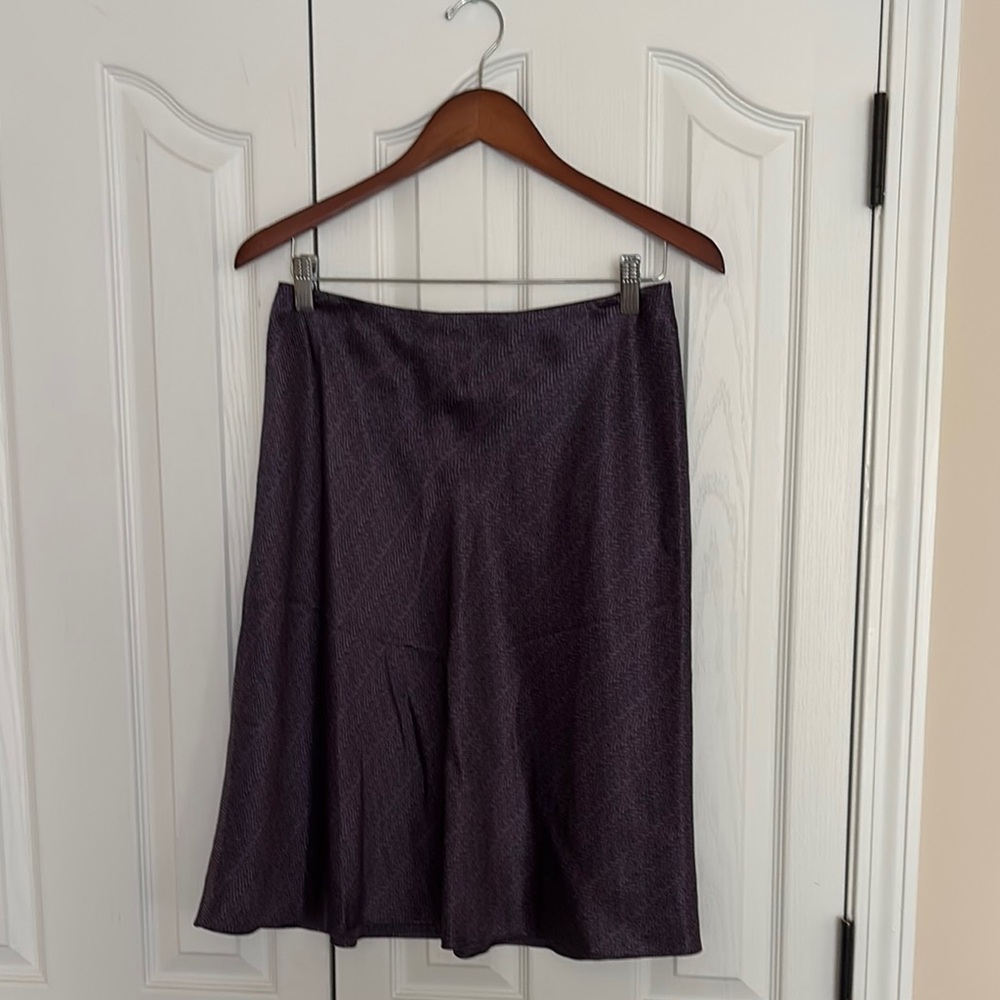 Brooks Brothers Black A-Line Skirt